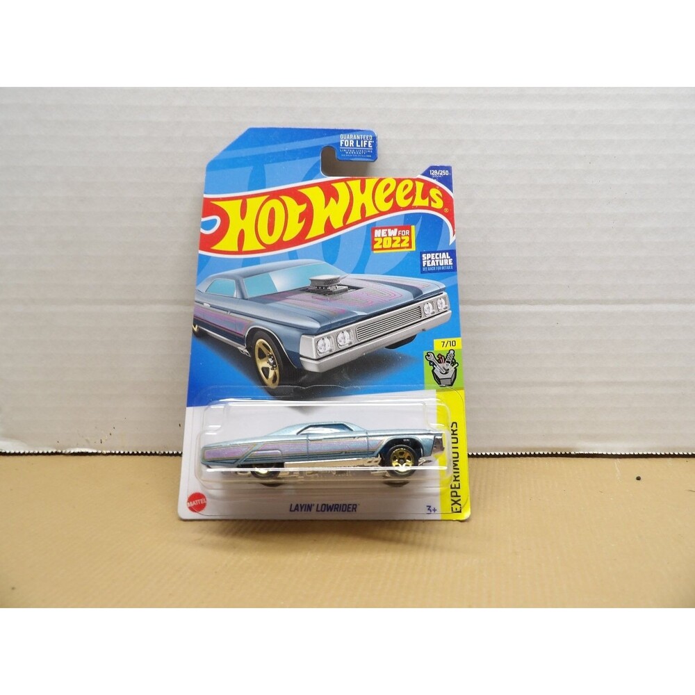Hot Wheels Layin' Lowrider 2022 Experimotors 1:64 Diecast Custom Car